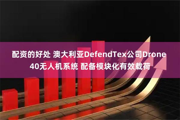 配资的好处 澳大利亚DefendTex公司Drone 40无人机系统 配备模块化有效载荷